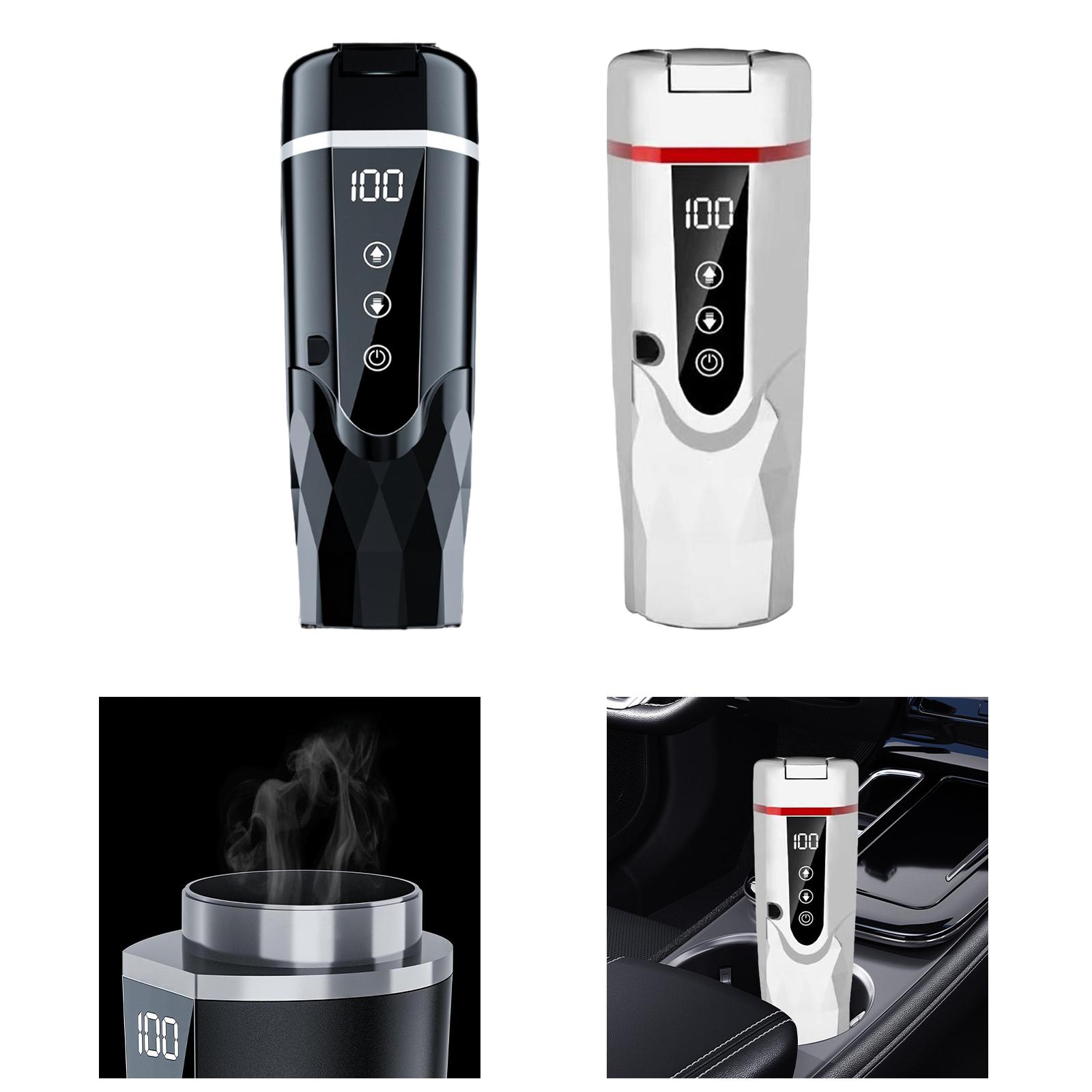 Electric Kettle Temperature Control - Electric Heat Water Cup Portable Car