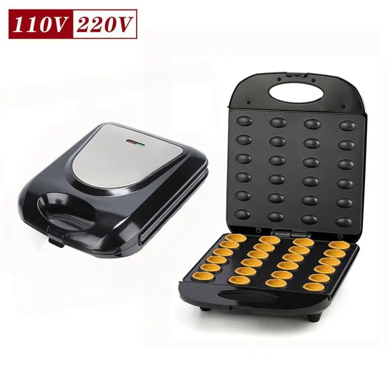 Walnut Cookie Maker Electric 2 - Mini Waffle Maker Machine recension och pris