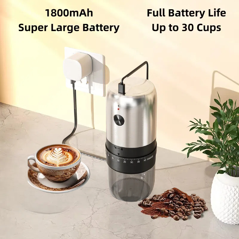 Portable Coffee Grinder Electr - Portable Blender Usb Rechargeable recension och pris