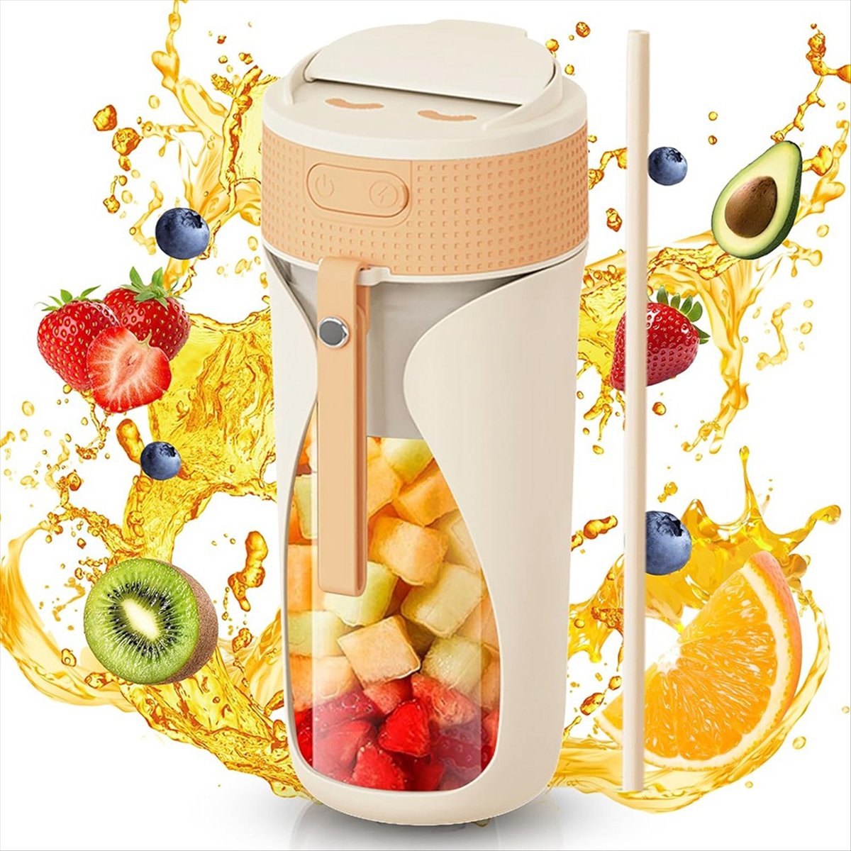 Portable Blender Cup 450ml Mul - Portable Blender Usb Rechargeable recension och pris